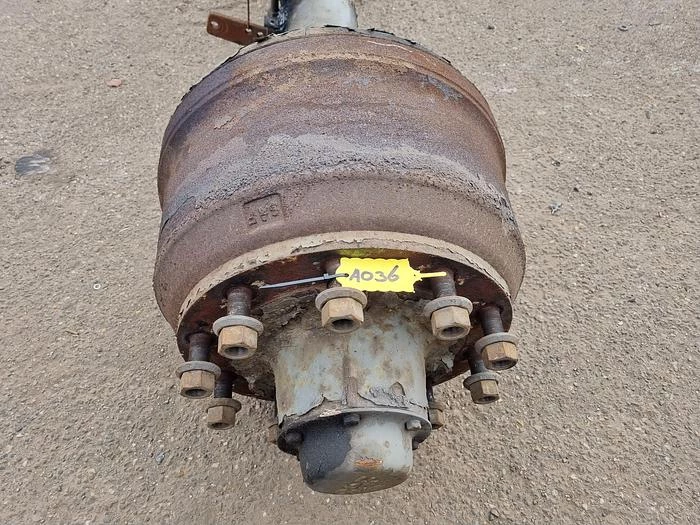 SAF TRAILER AXLE DRUM SINGLE TIRE. immagine 2