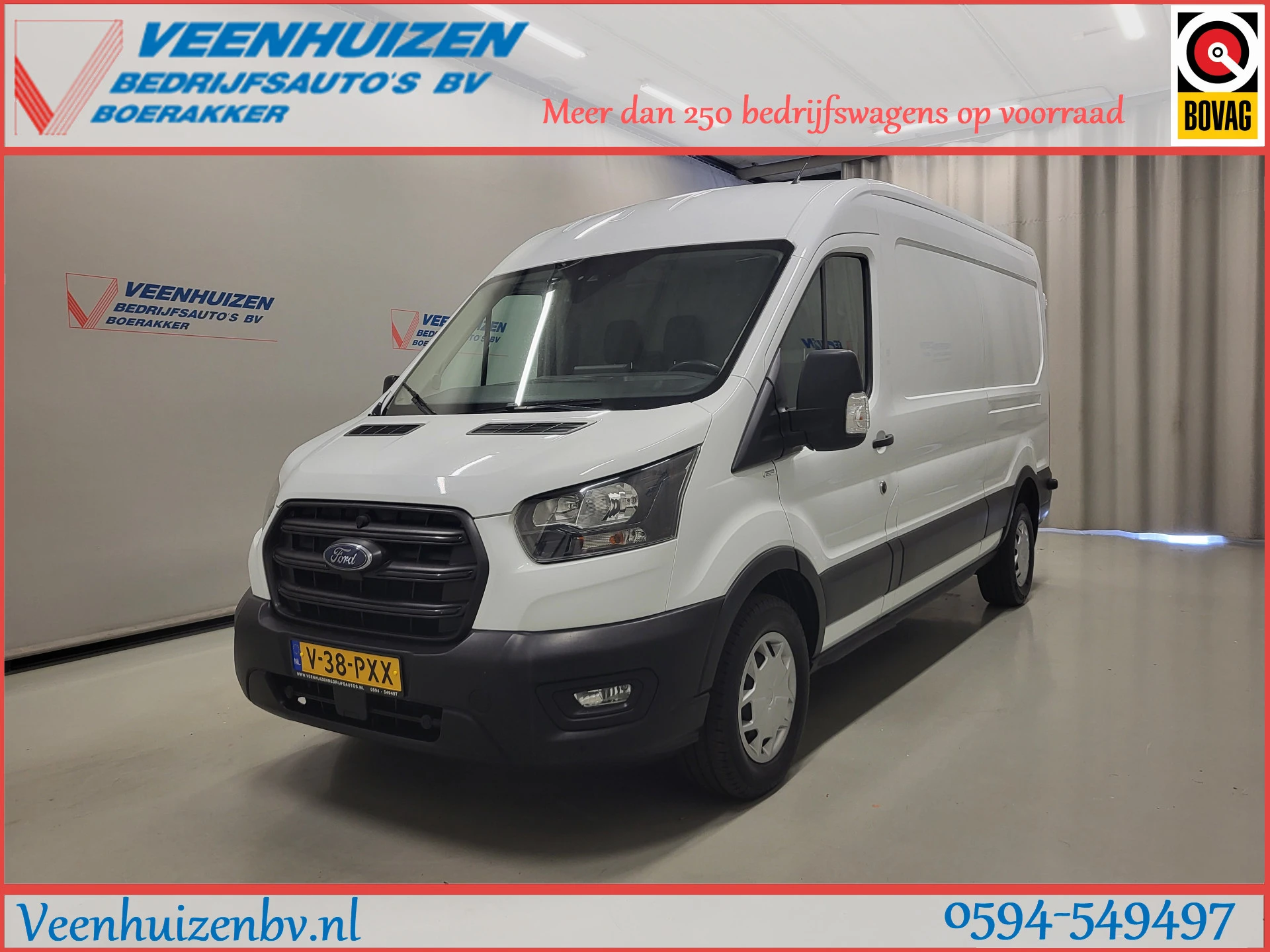 Ford Transit 2023 - 2.0TDCI 130pk L3/H2 Euro 6! image 1