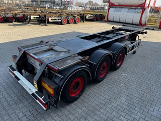 Burg N/A 2008 - 20FT/3-axles, SAF INTRADISC, ADR (EXII, EXII, FL, AT), 2x LIFTAXLE, NL-Chassis image 6