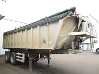Stas N/A 2000 - 2 Axle , tipper trailer , spring suspension, Drum brakes imagen 4