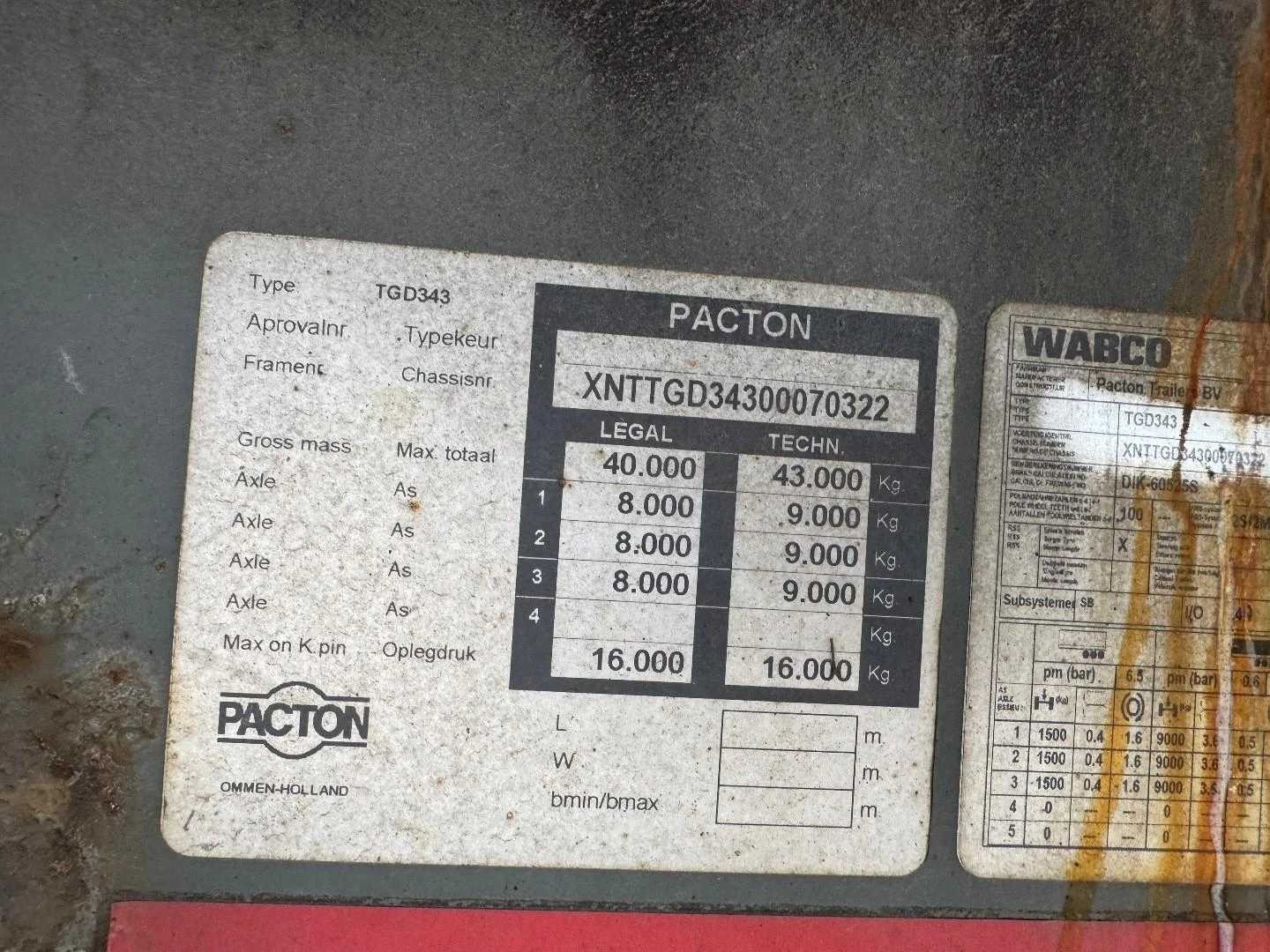 Pacton TGD343 2010 afbeelding 21