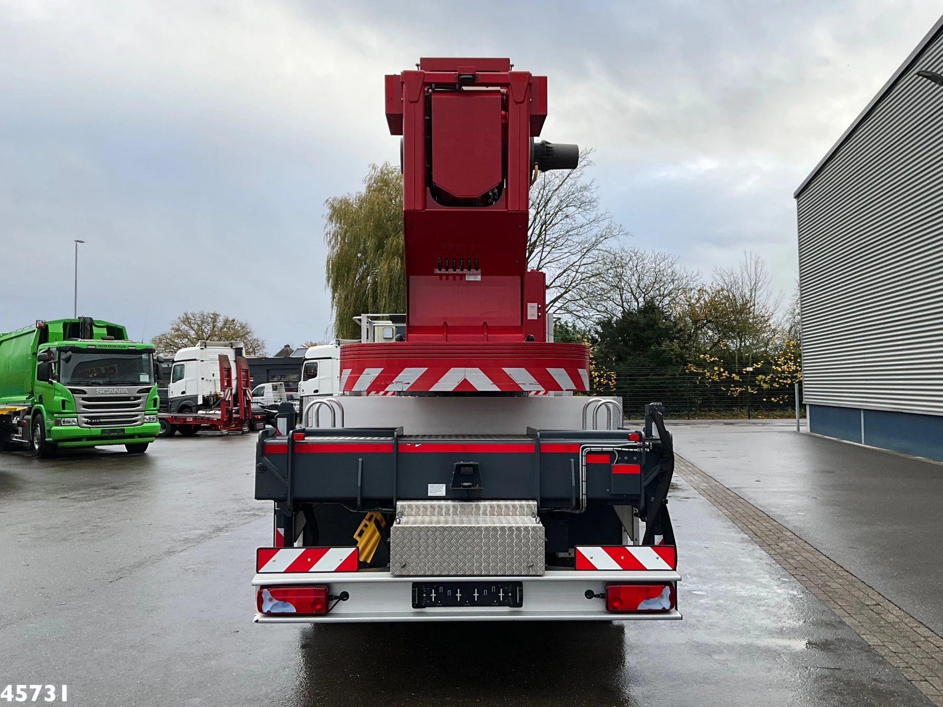 MAN TGM 2019 - 26.320 Euro 6 Bocker hoogwerker met Jib 46 meter Just 33.833 km! afbeelding 8