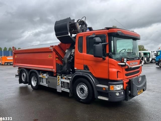 Scania P 2013 - 320 HMF 14 Tonmeter Z-kraan Just 199.760 km! image 4