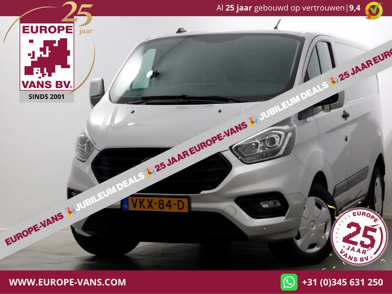 Ford Transit Custom 2021 - 2.0 TDCI 130pk L1H1 Automaat Trend Airco/Navi 06-2021 imagen 1