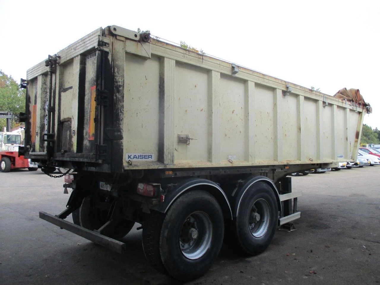 Kaiser 2004 - 2 axle , Steel tipper trailer , Drum Brakes , Spring Suspension obrázek 3