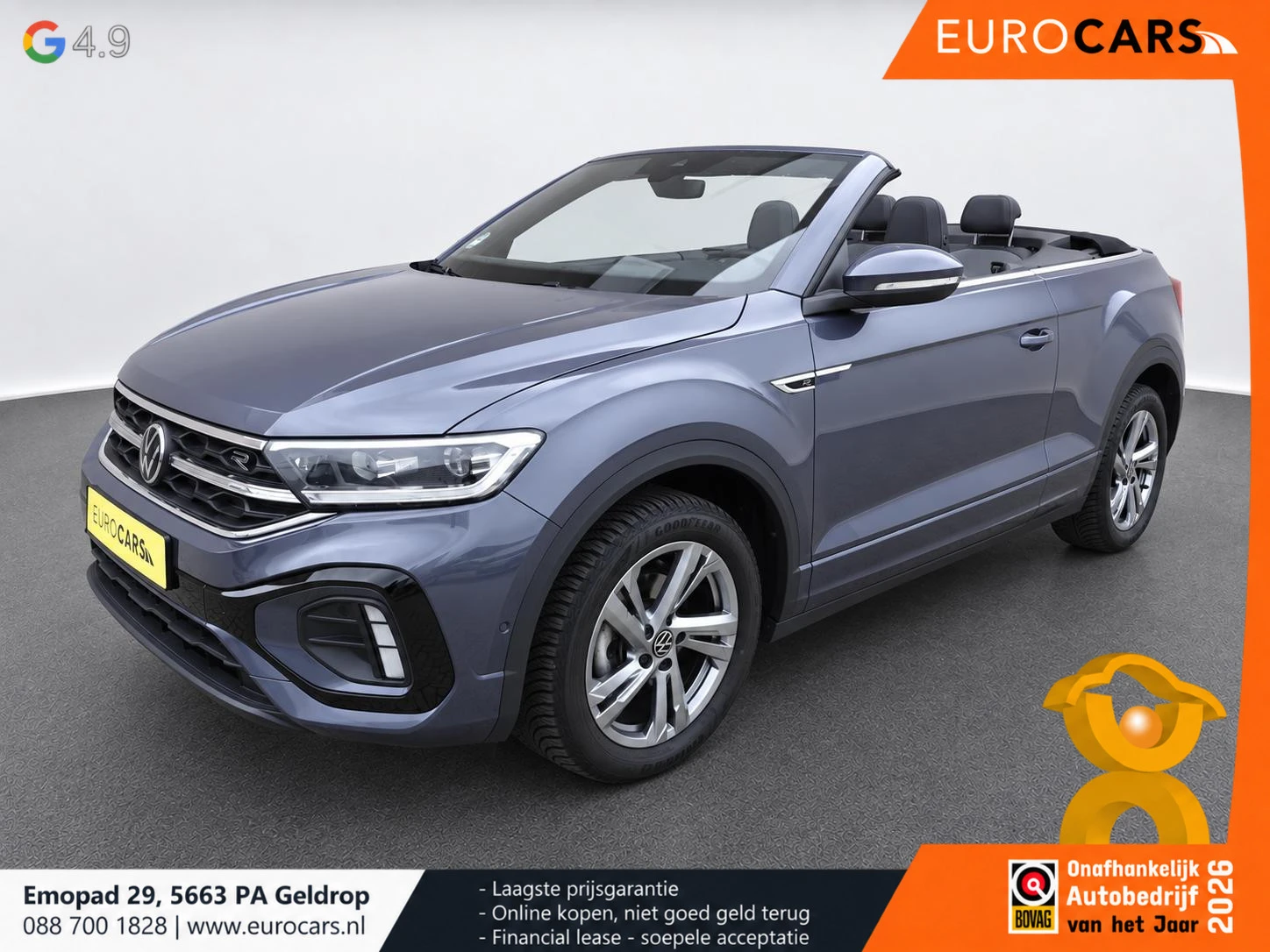 Volkswagen T-Roc 2023 - Cabrio 1.5 TSI 150pk DSG R-Line afbeelding 1