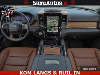 Dodge Ram Pick-Up 2024 - LONGHORN ® EDITION | NEW SADDLE LEATHER | VIRTUAL | HEAD | PANODAK | LUCHTVERING | BOM VOL | DC | 5,7L V8 HEMI 402 PK | image 14