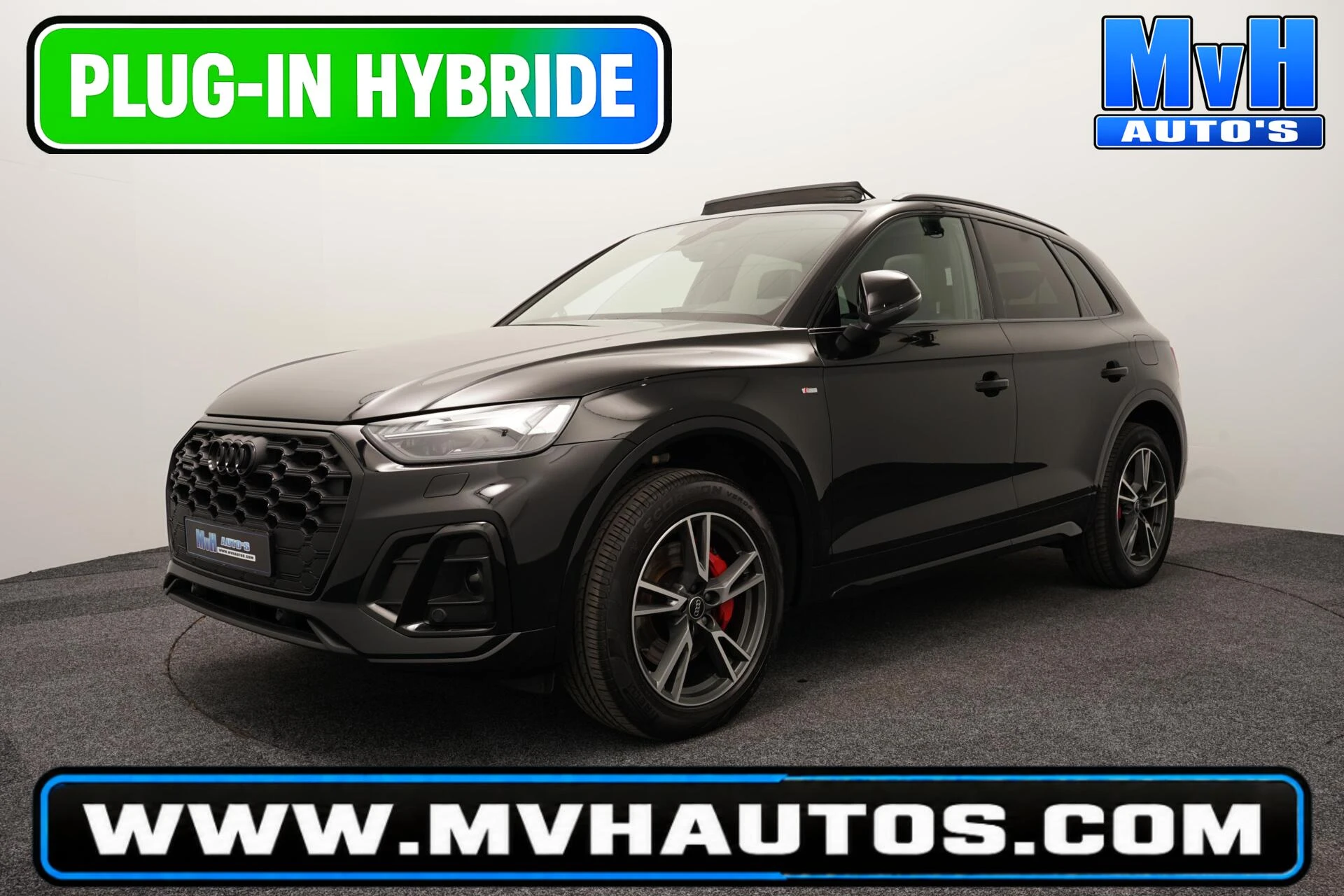 Audi Q5 2023 - 50 TFSI e S edition Quattro|300PK|PANO|MATRIX|87%SOH afbeelding 1