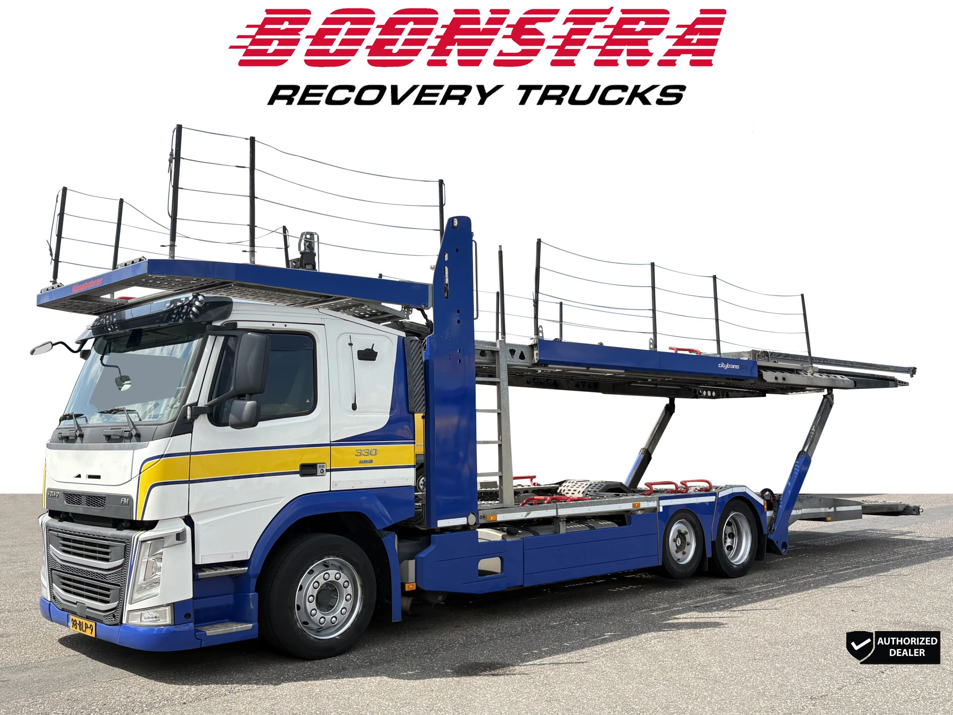 Volvo FM 330 6x2 2018 - Kassbohrer Citytrans Pro Winde Euro 6 afbeelding 1