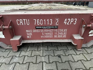 CIMC N/A 2007 - 40FT FLATRACK FLUSH FOLDING / CSC-test: 12/2027 / 10x available imagen 14