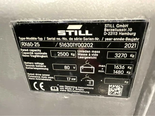 Still N/A 2021 - RX60-25 Triplex- Freelift - Sideshift obrazek 9