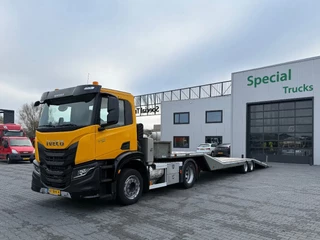 Iveco S-WAY 2021 - 360 + P48-2 Knikkende semi dieplader (maar 264528km) obrazek 3