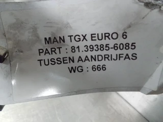 MAN TGX - 81.39385-6085 TUSSEN AANDRIJFAS EURO 6 afbeelding 3 miniatuur