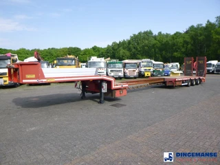 Turbo's Hoet 3-axle semi-lowbed trailer 39 t + ramps 2013 en venta