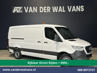 Mercedes-Benz Sprinter 2021 - 317 CDI 170pk Automaat 3500kg Trekhaak L2H1 Euro6 *Rijklaar Direct Rijden* Airco | Camera | Omvormer | Apple Carplay bild 1