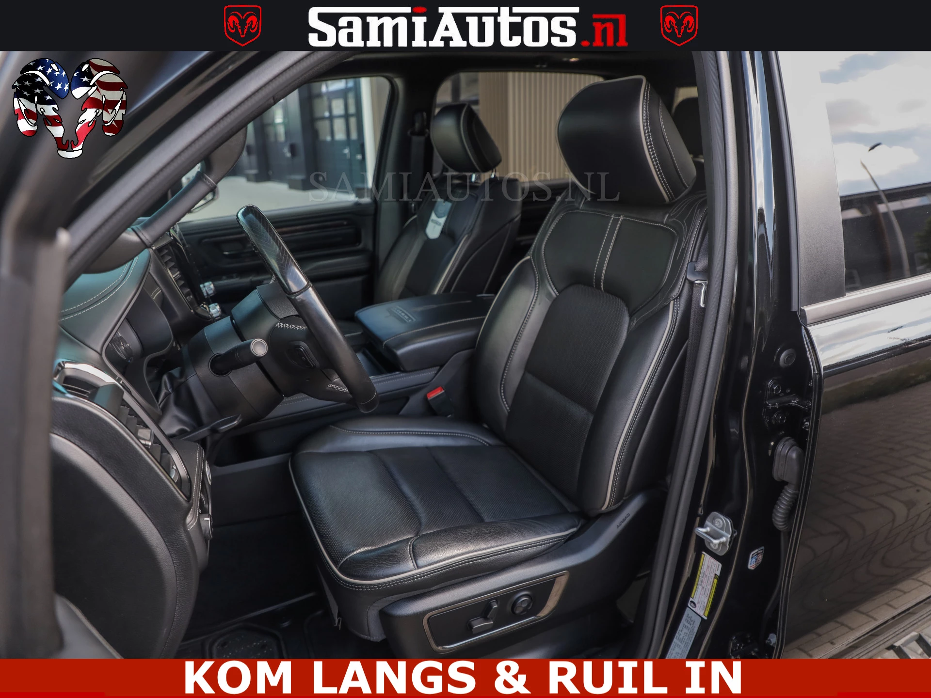Dodge Ram Pick-Up 2023 - COBRA HULK PACK | 5.7 V8 402 PK | LIMITED EDITION | HUD | LUCHTVERING | BOM VOL | zdjęcie 19