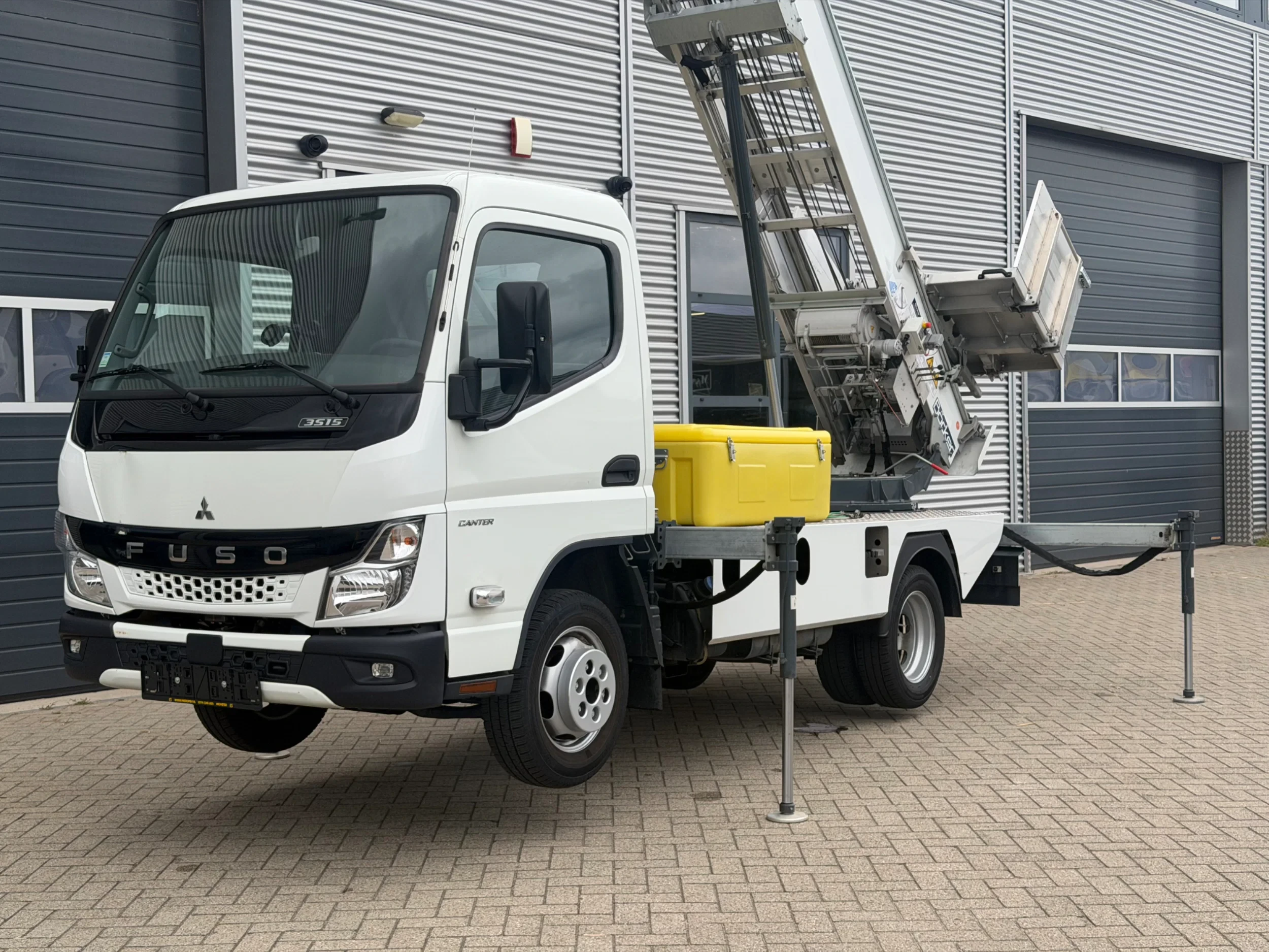 FUSO Canter 2024 - 3S15 Verhuis/Ladder 30M Böcker Lift 18000KM EURO 6 BPM VRIJ afbeelding 3
