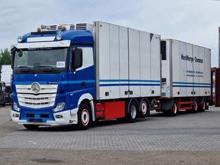Mercedes-Benz Actros 2019 - 2553 6x2 - Thermoking frigo - Loadlift + Narko trailer 3 axle obrazek 3