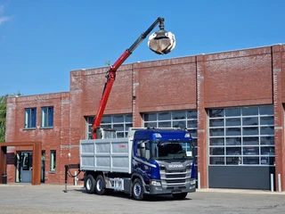Scania G 2020 - G500 6x2 - Tipper + Palfinger epsilon M110L - Retarder - HUB reduction - Full air te koop