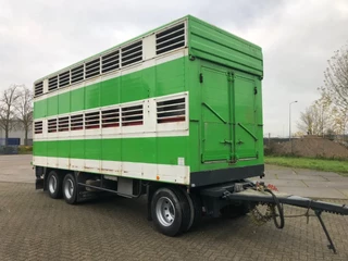 Trailor N/A 1993 - 3 As Aanhangwagen T.b.v. Veetransport, Frans kenteken bild 1