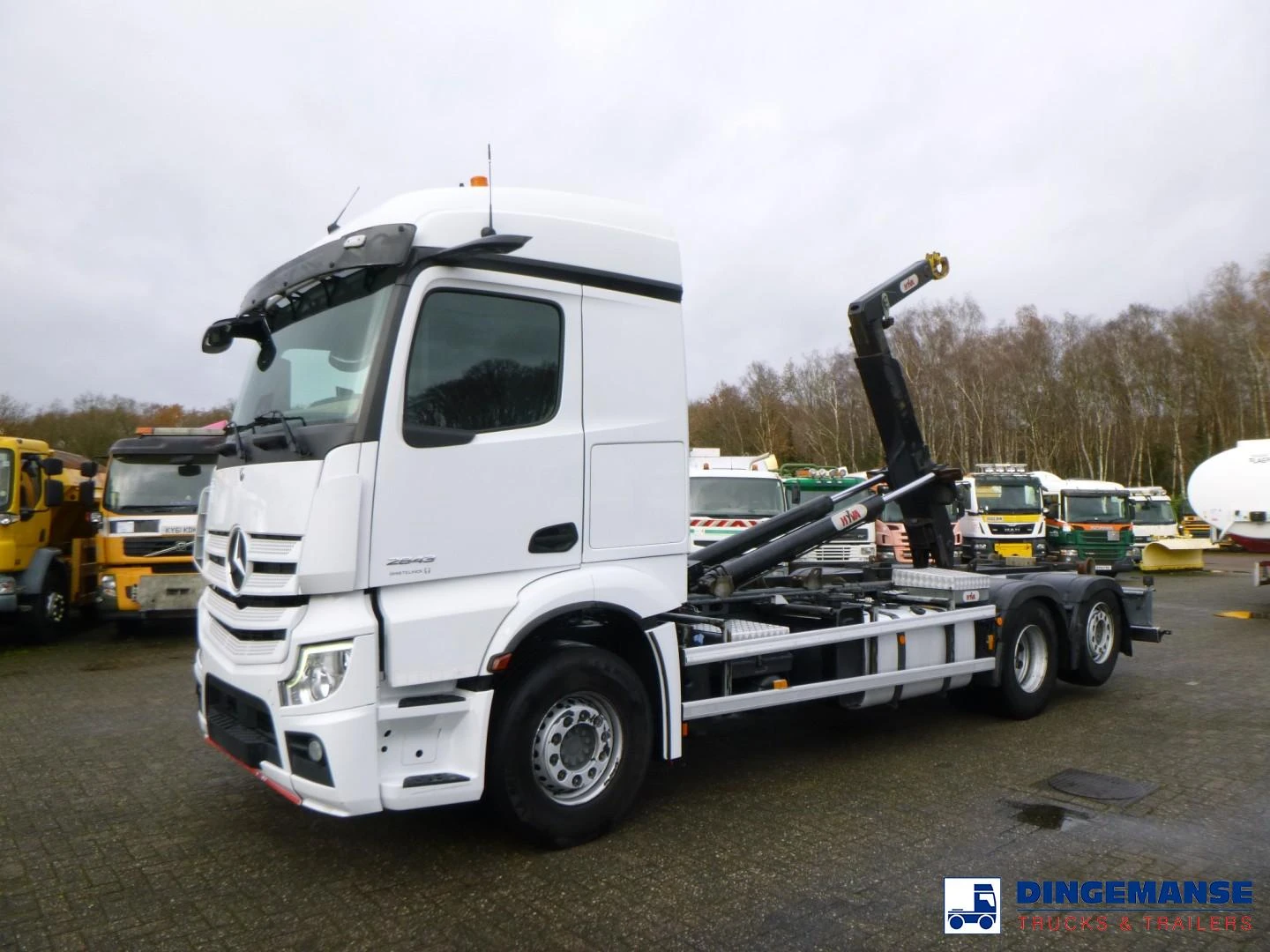 Mercedes-Benz Actros 2019 - 2843 6x2 Hyva container hook 20t zdjęcie 1