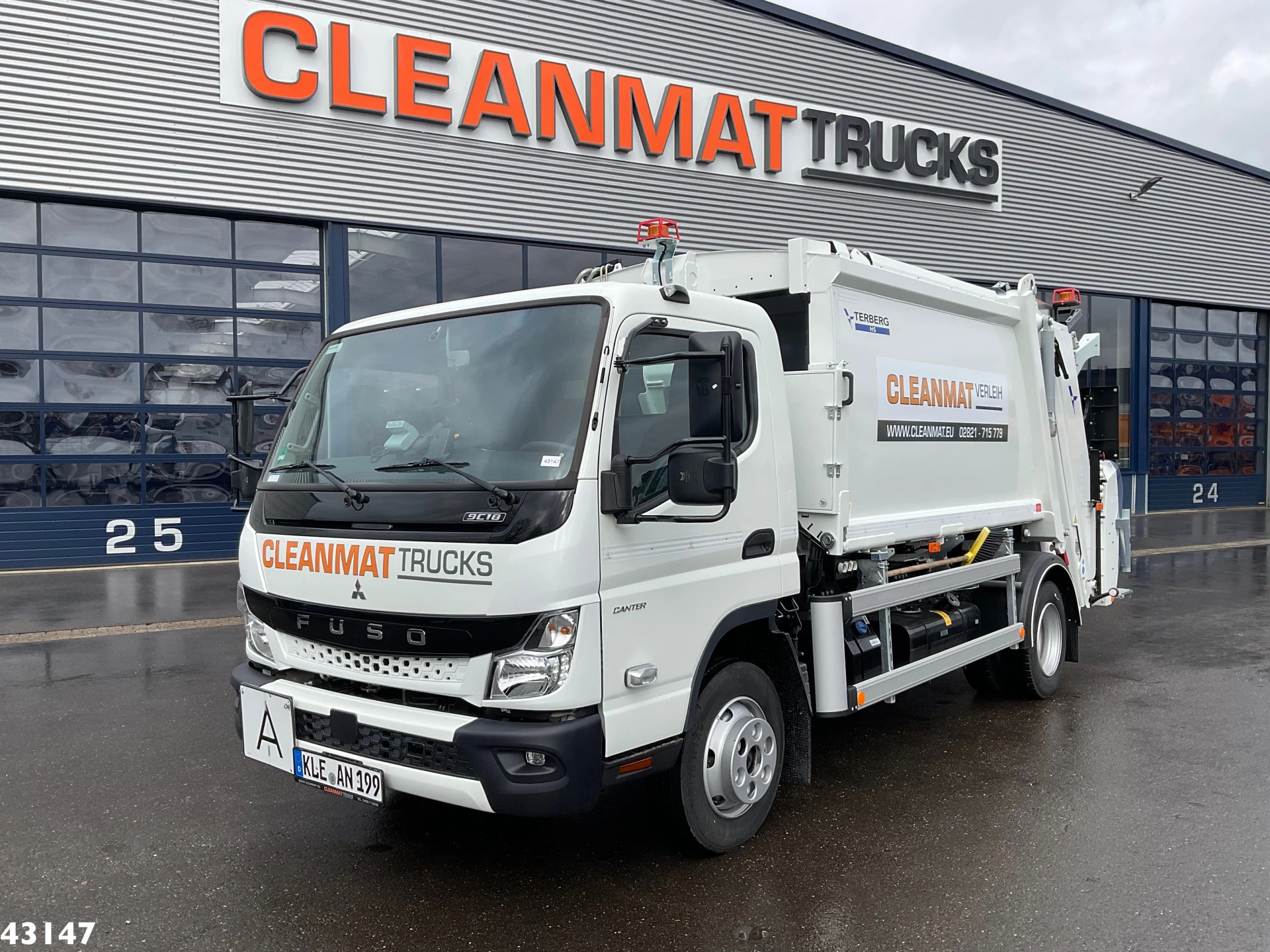 FUSO Canter 2022 - Terberg 7m³ afbeelding 1