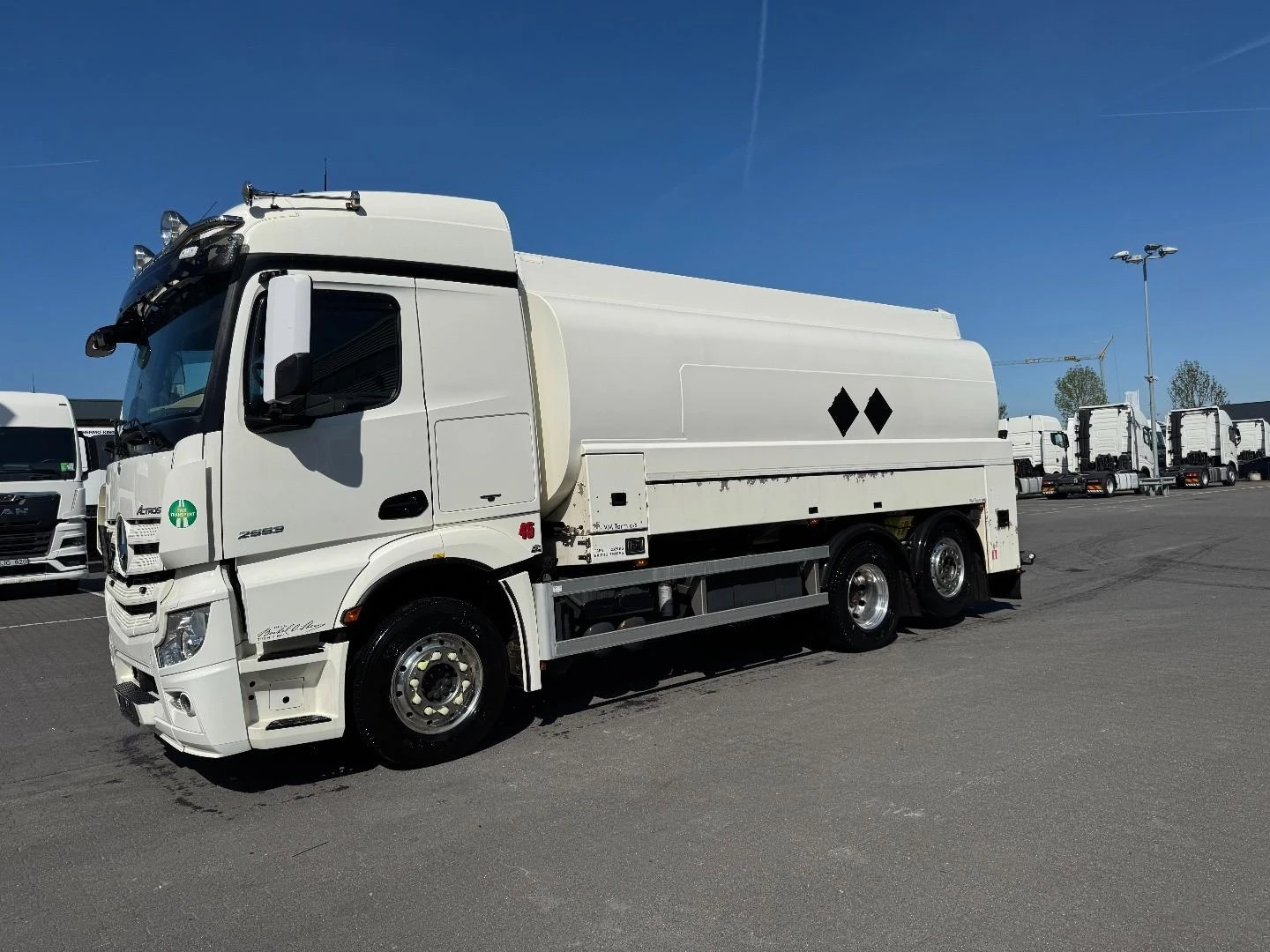 Mercedes-Benz Actros 2018 - 2553 fueltransport,pump,counter,new aproval,4 comp afbeelding 1