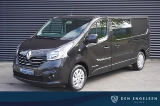 Renault Trafic 2018 - 146pk L2H1 Dubbele cabine 5-zit 2x Schuifdeur Camera Parkeersensoren Navigatie Trekhaa te koop