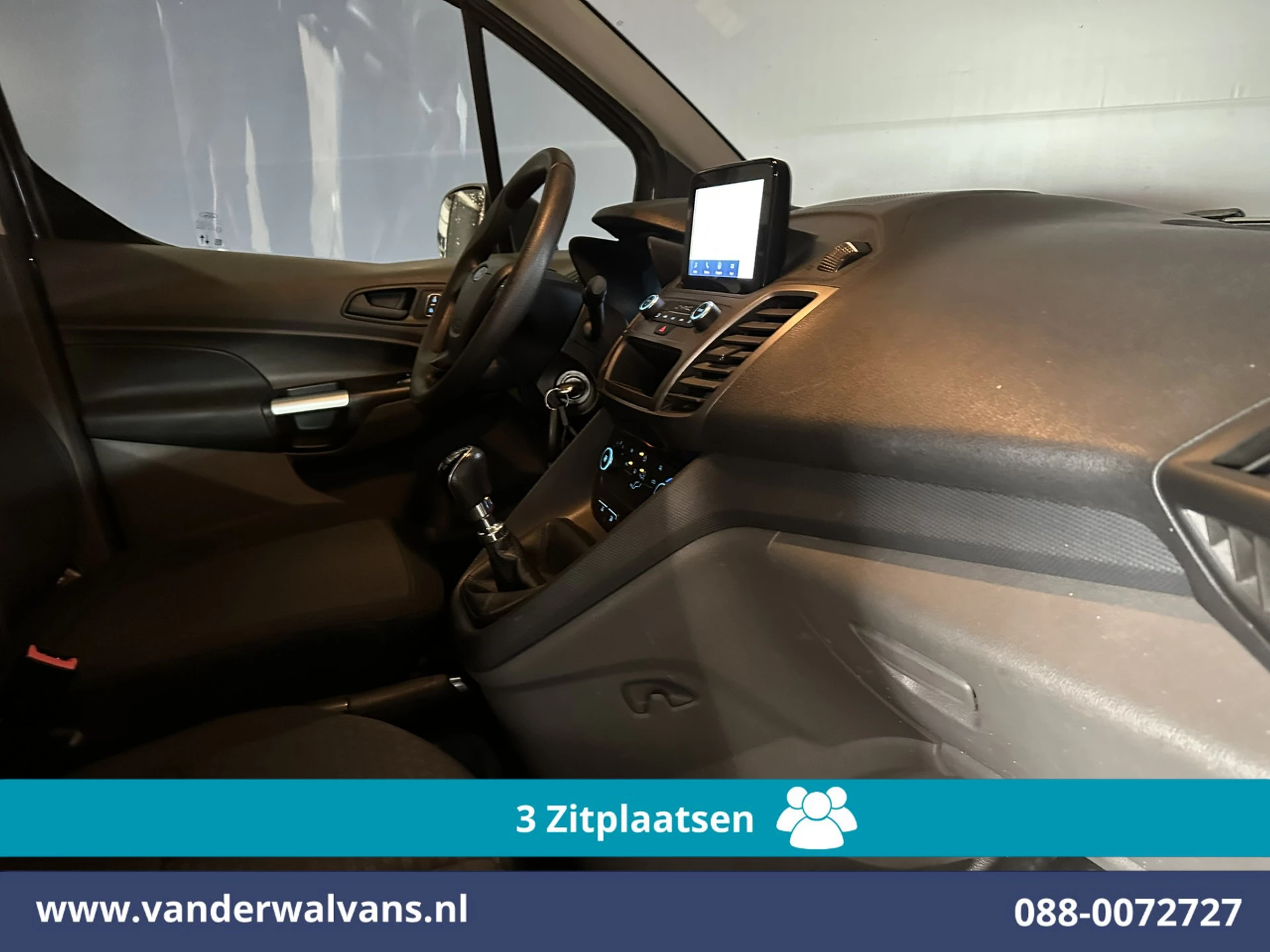 Ford Transit Connect 2021 - 1.5 EcoBlue 100pk L2H1 Euro6 Airco | 3-Zits | Camera | Navigatie | Verwarmde voorruit imagen 12