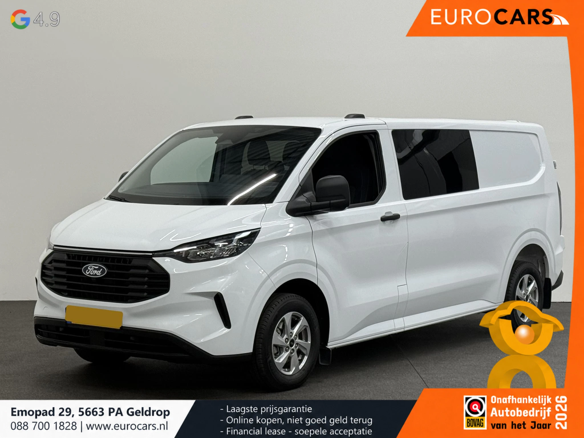 Ford Transit Custom 2024 - 300 2.0 TDCI L2H1 Trend NM Automaat Dubbele Cabine afbeelding 1