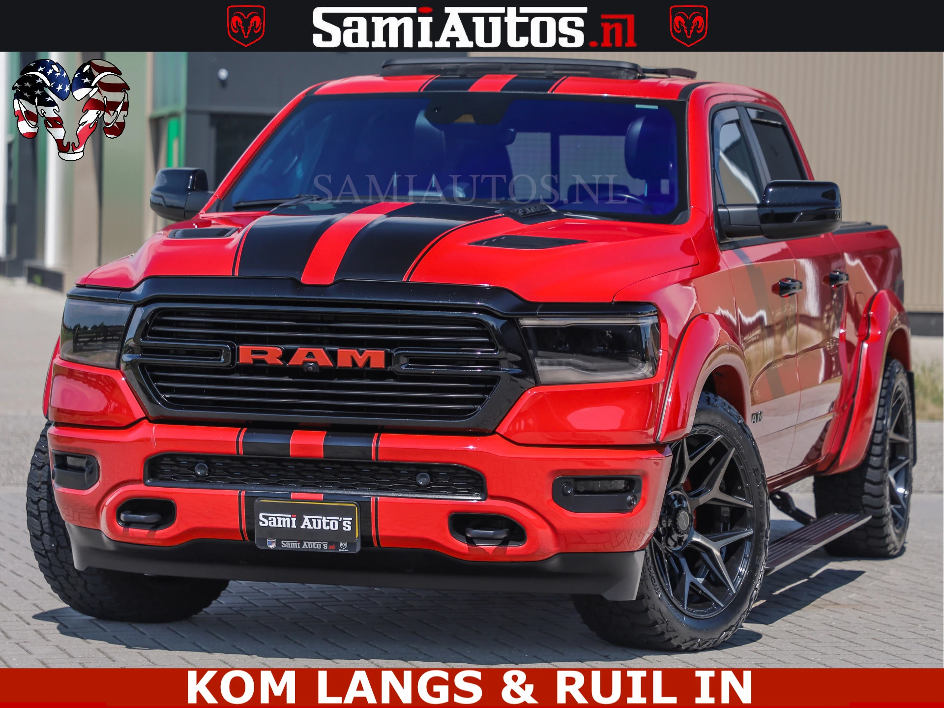 Dodge Ram Pick-Up 2024 - GT TRX PACK | 5.7 V8 HEMI | FLAME RED | HULK PACK | LUCHTVERING | MEGA DIK | DC | afbeelding 29