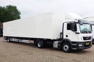 MAN TGM 2019 - 15.290 Trekker + Heiwo city trailer geisoleerd + klep DHollandia 2000kg afbeelding 2 miniatuur