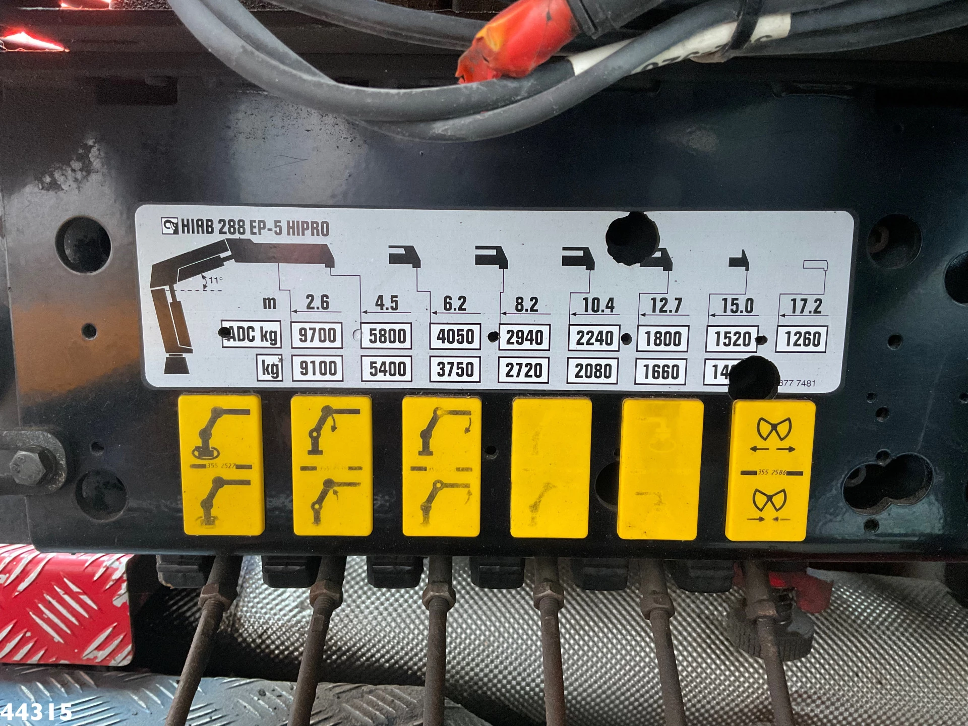 Volvo FMX 540 8x4 Euro 6 Hiab 28 Tonmeter laadkraan 2014 afbeelding 7