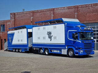 Scania R 2016 - R520 V8 6x2*4 - Livestock Ravenhorst 2 deck + GS Meppel/Ravenhorst 2 deck trailer - Water & Ventilation imagen 1