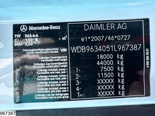 Mercedes-Benz Actros 2015 - 1843 EURO 6, Hydrauliek, Retarder, LOHR image 7