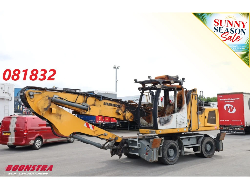 Liebherr LH22M Overslagkraan 2015 afbeelding 1