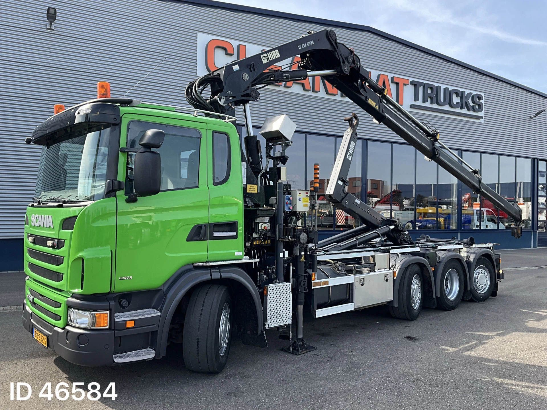 Scania G 2013 - 440 8x2 Euro 6 Hiab 28 Tonmeter laadkraan afbeelding 1