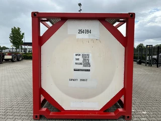CIMC N/A 2012 - 20FT ISO / 25.070L / 1-COMP.  / BAFFLES / UN PORTABLE  / T11 / 22T6 / valid 2,5Y/CSC-inspection till 06/2027 image 5