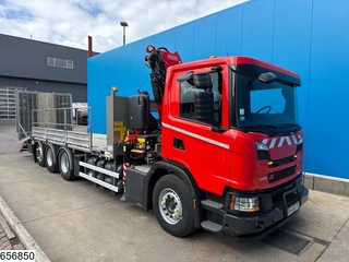 Scania G 2022 - 410 XT EURO 6e, CNG, 8x4, Retarder, Fassi image 3