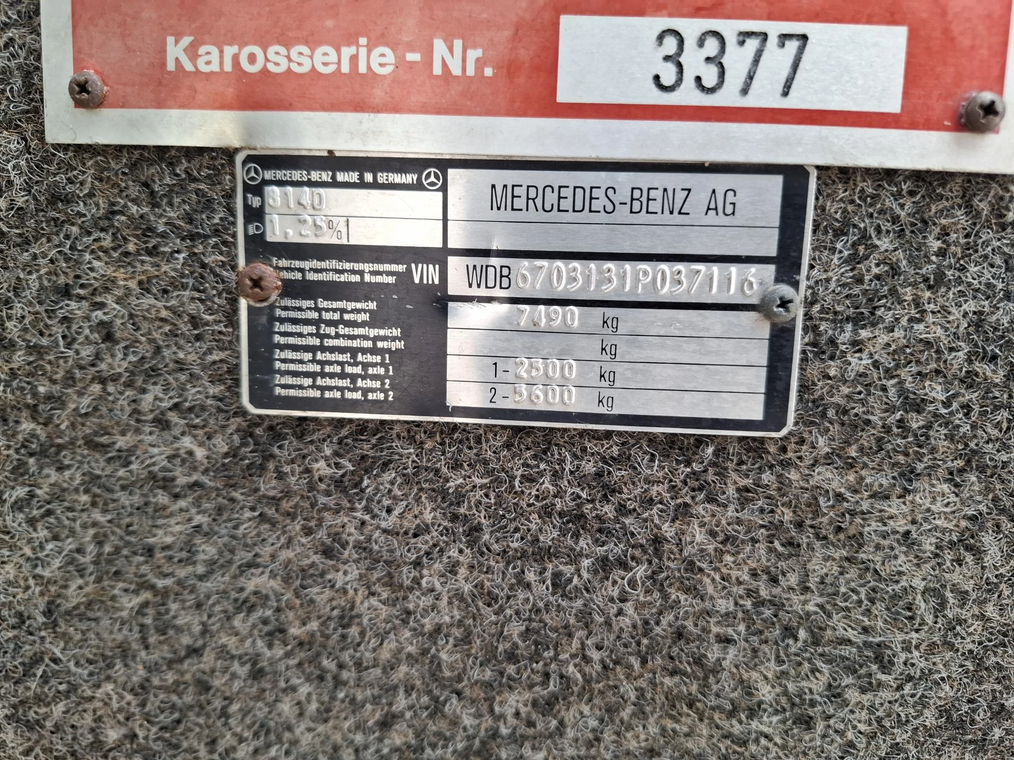 Mercedes-Benz 1991 - 814 D / 317828 KM / 23 PERSONS / FULL-STEEL / PARKHEAT+COOL / DOUBLE AIR REAR / AIRCO / MANUAL / 1991 afbeelding 33