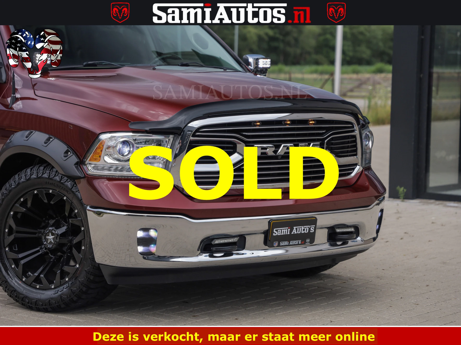 Dodge Ram 1500 2017 - HULK | 5.7 V8 | MARGE BTW VRIJ | LUCHTVERING | LONGHORN | GROOTSCHERM | WIDE BODY | 5 PERSOONS DUBBELE CABINE | obrázek 20