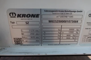Krone N/A 2023 - SZ City + klep Schuifzeil + schuifdak, 2 asser, Stuur as, Lift as image 13