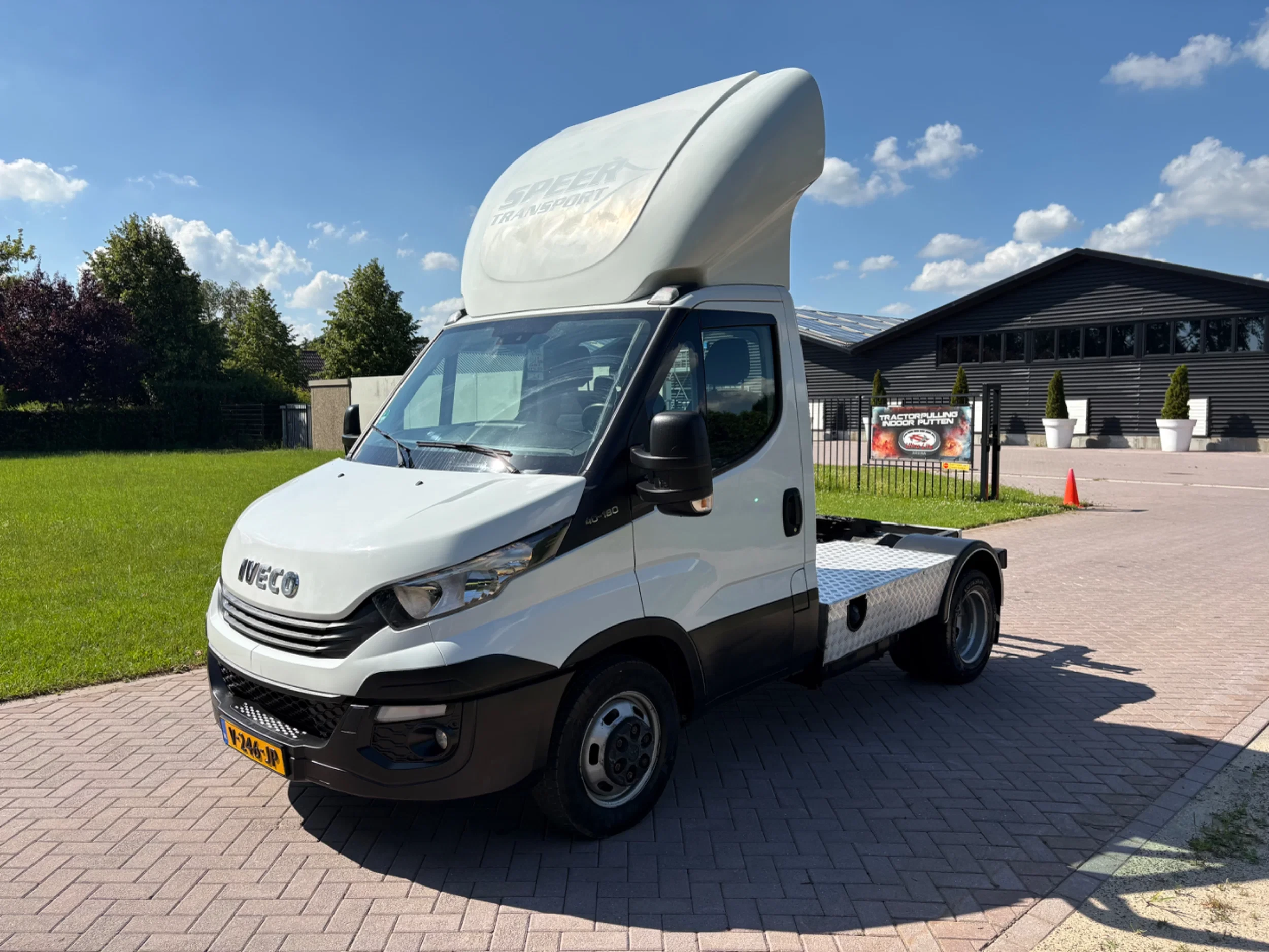 Iveco Daily 2017 - 40C18 HI MATIC AUTOMAAT Be trekker 9.3 TON euro 6 Bild 2