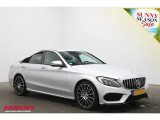 Mercedes-Benz C-Klasse 2017 - 300 Prestige AMG ACC Navi Clima Leder SHZ Camera PDC Bluetooth afbeelding 2 miniatuur