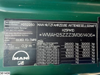 MAN TGA 2003 - 33 360 6x4, Steel suspension image 7