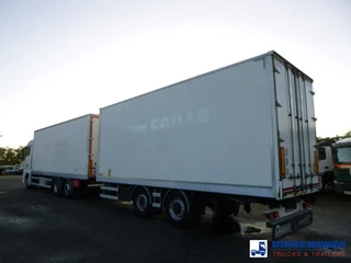 MAN TGX 2016 - 26.440 6X2 high volume + Fruehauf closed box trailer immagine 3 miniatura
