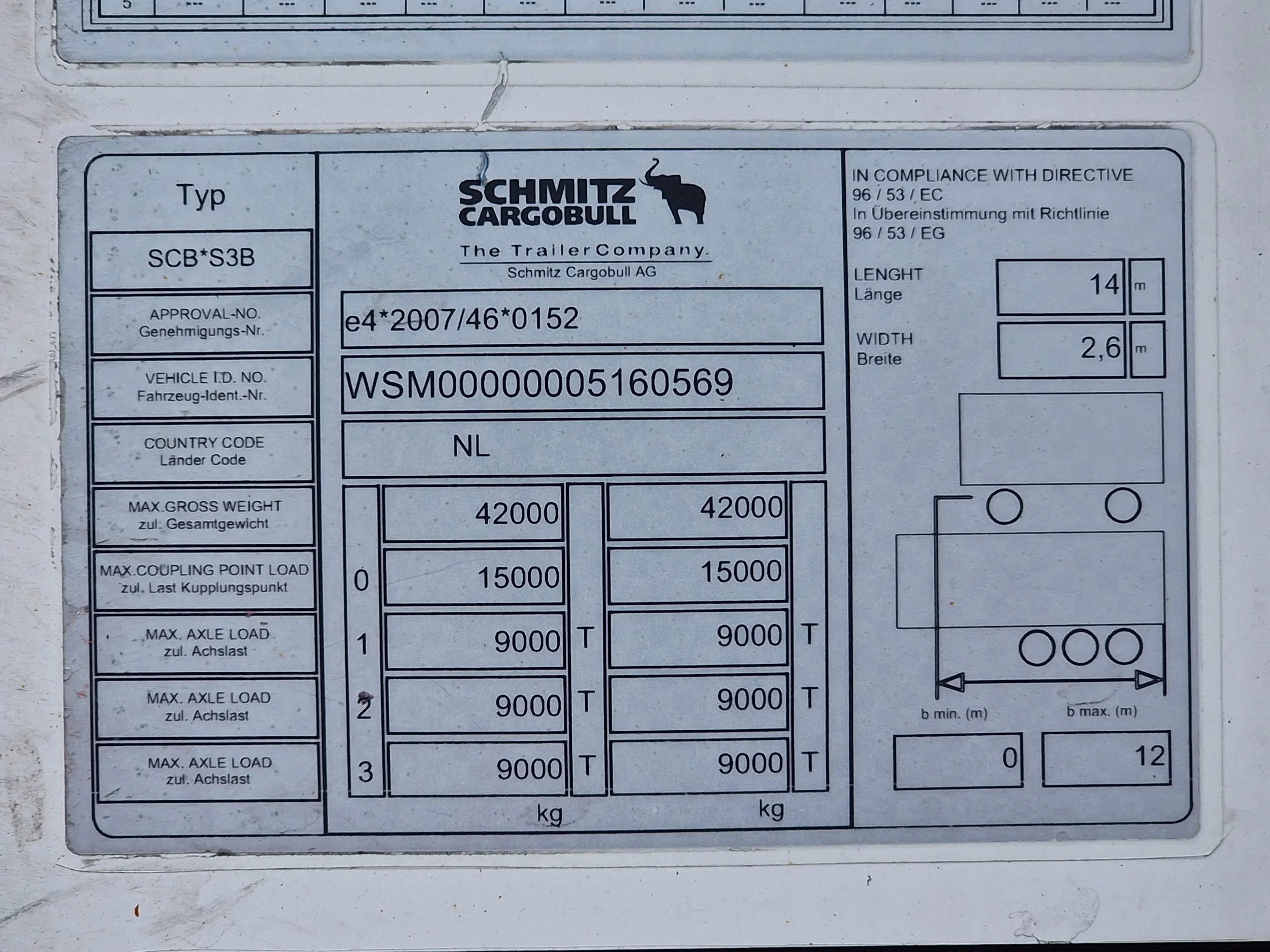 Schmitz Cargobull 2016 - SCB*S3B Frigo Carrier Vector 1950 MT - Bi Temp - Double stock Bild 15