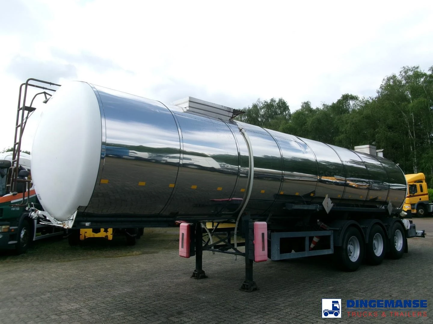 Metalovouga Bitumen / heavy oil tank inox 29 m3 / 1 comp 1999 zdjęcie 1