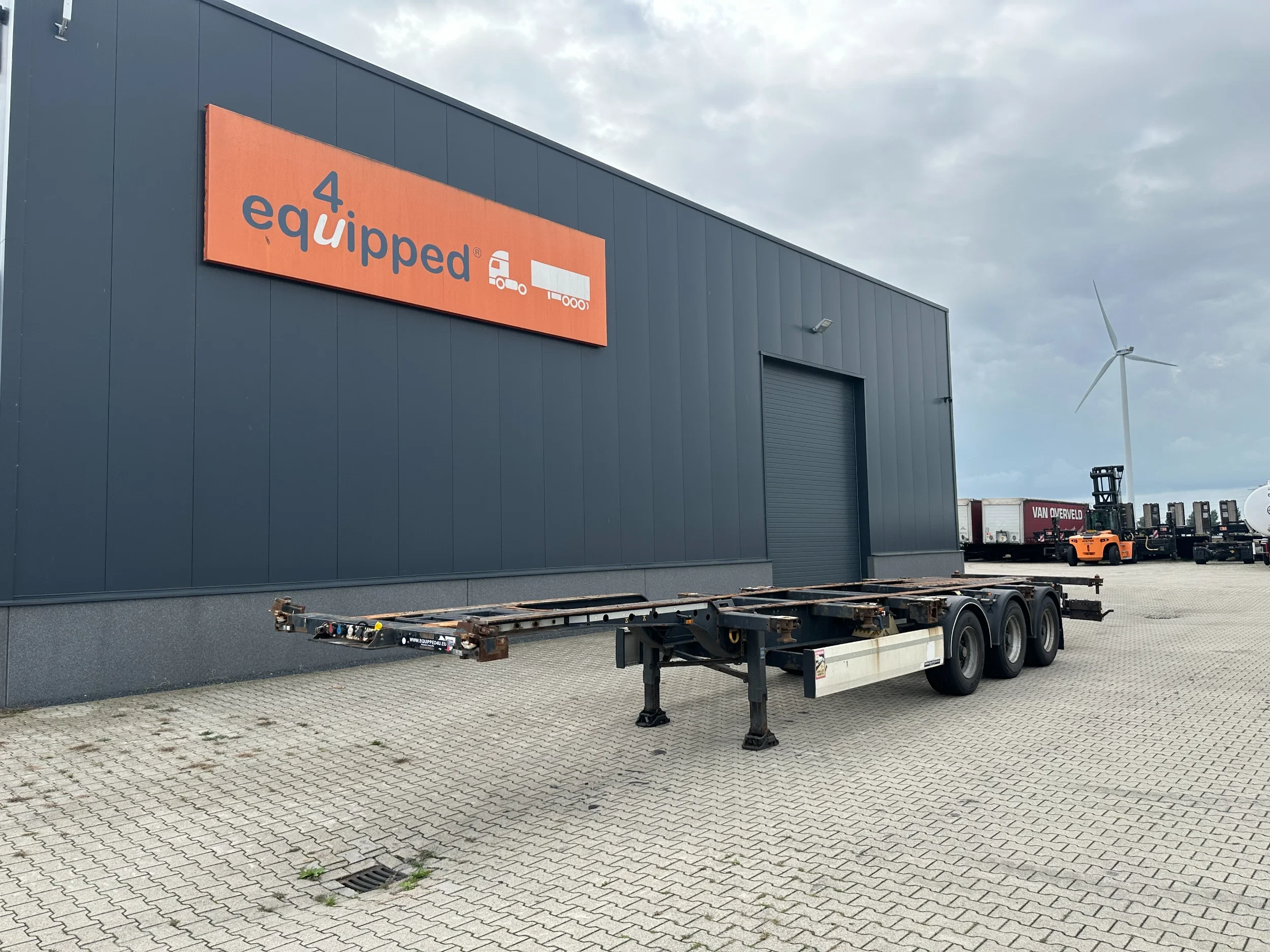 Krone 2015 - 40FT HIGH CUBE / BPW / DRUMBRAKES / NL-CHASSIS image 1