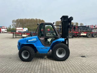 Manitou M 50-4T 2012 - M 50-4T 4x4 rough terrain forklift / only 2.092hrs / triplex-mast / side-shift obrazek 8
